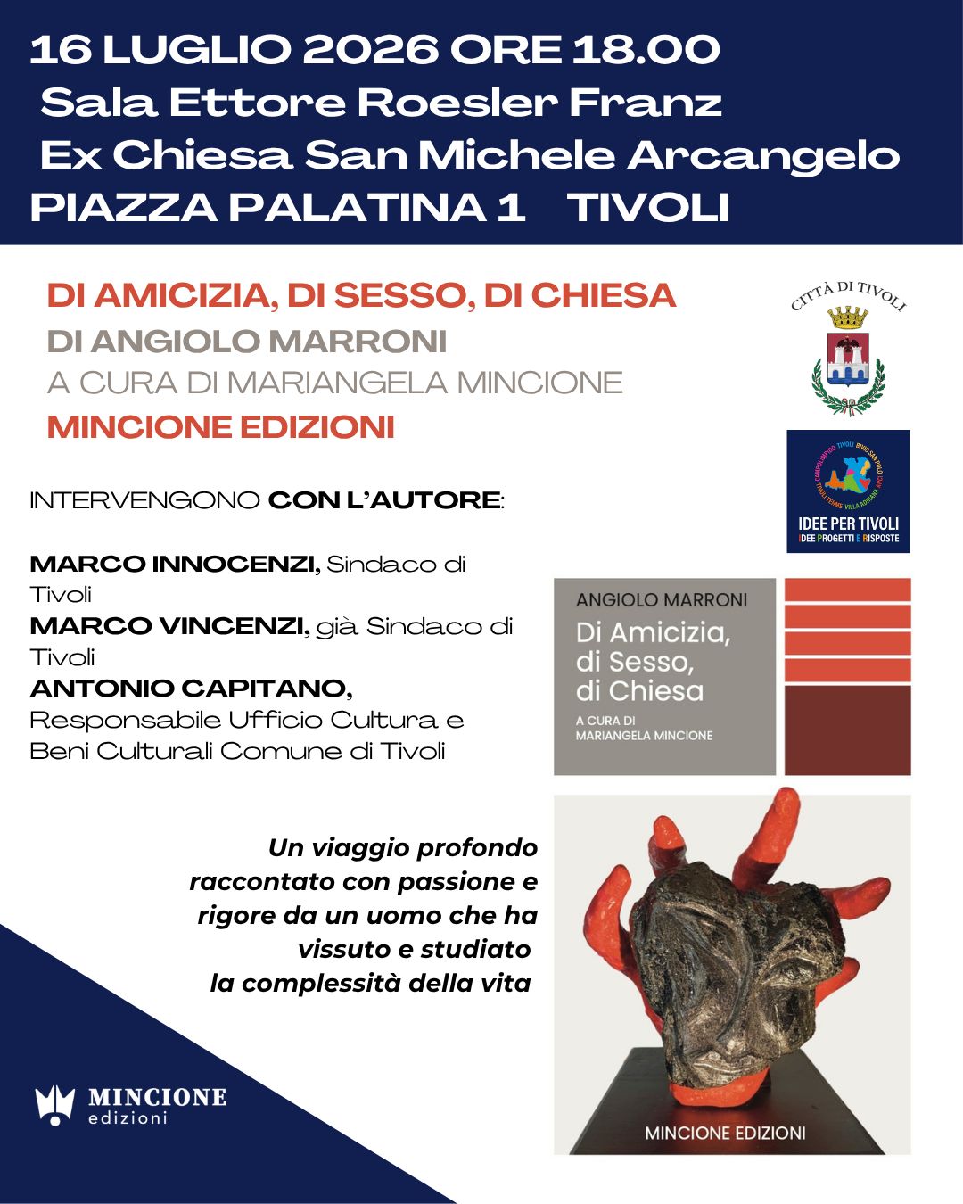 DI AMICIZIA, DI SESSO, DI CHIESA